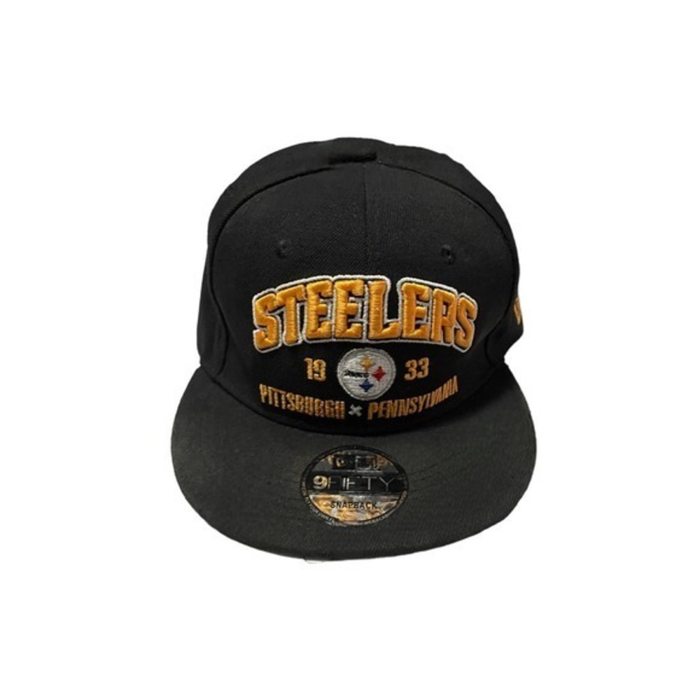 Pittsburgh Steelers New Era Fits 9FIFTY Snapback - Black